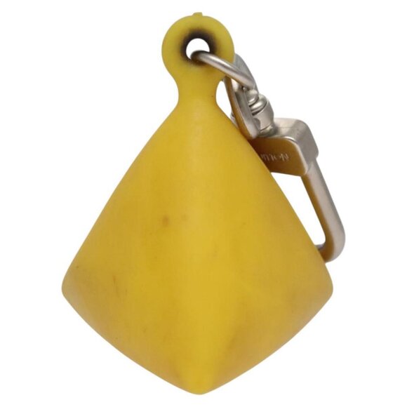 LOUIS VUITTON Charm metal Yellow LV Auth - Picture 5 of 16